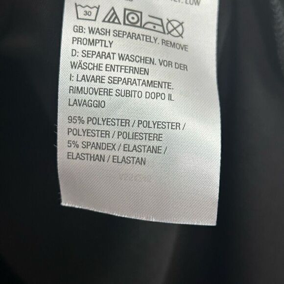 Susan Graver Liquid Knit Solid Black Keyhole 3/4 Sleeve Top Women’s Size 2X P - Picture 7 of 12